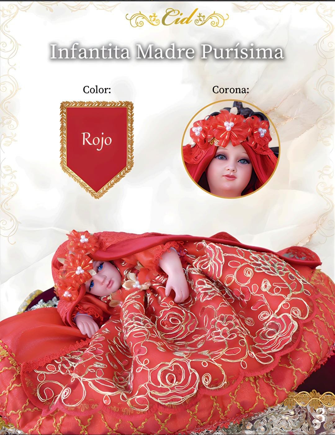 P019 – INFANTITA MADRE PURÍSIMA 